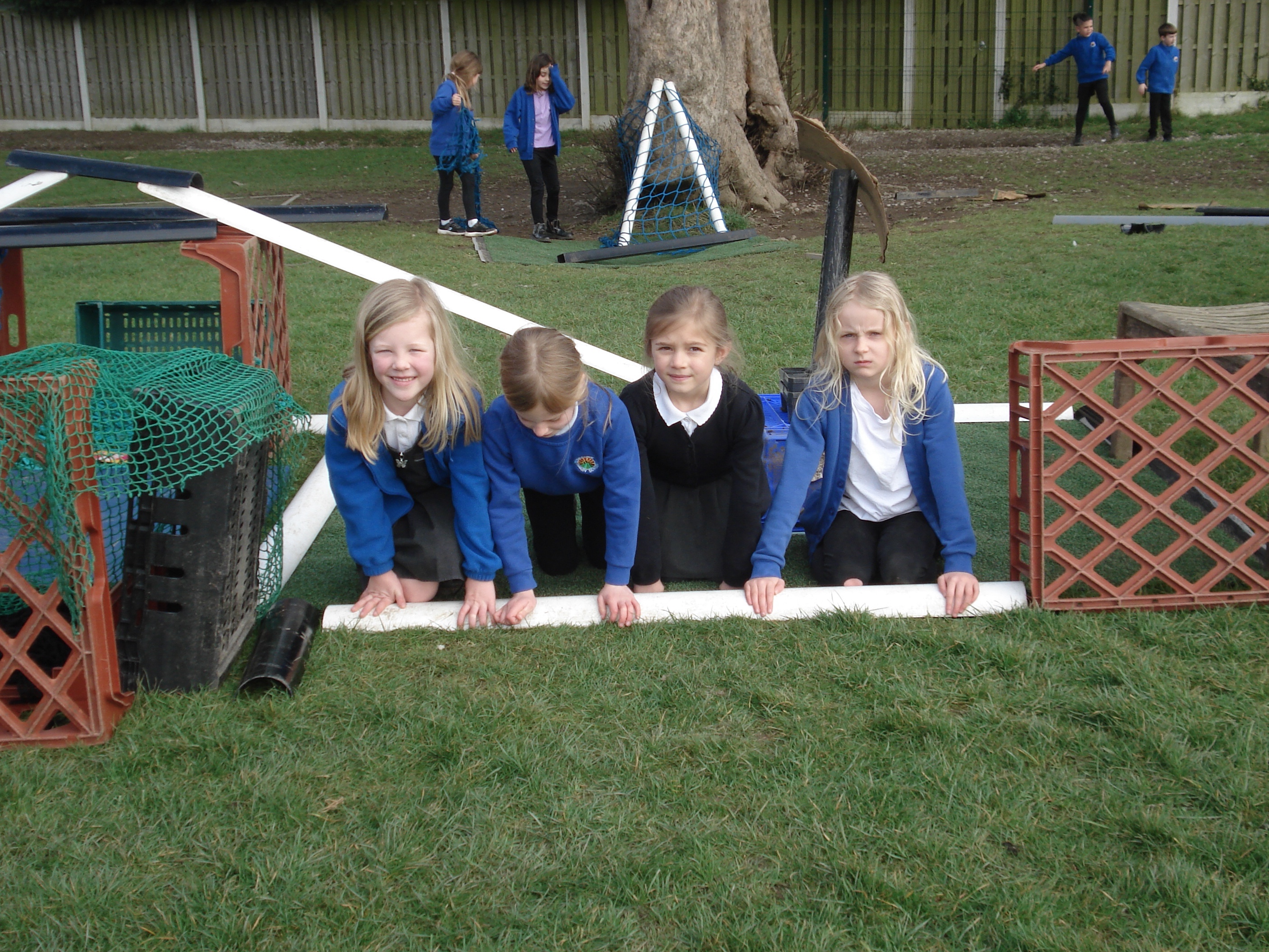 Enjoying OPAL outdoor play a